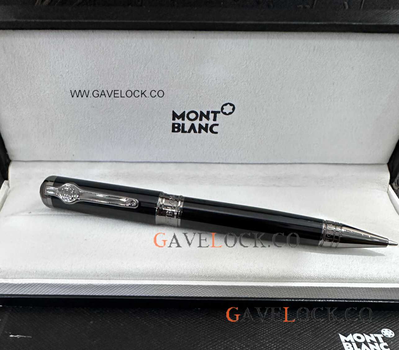 AAA Mont Blanc Great Characters Muhammad Ali Ballpoint So Black